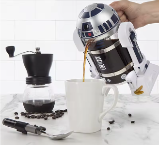 R2-D2 French Press Coffee Maker.